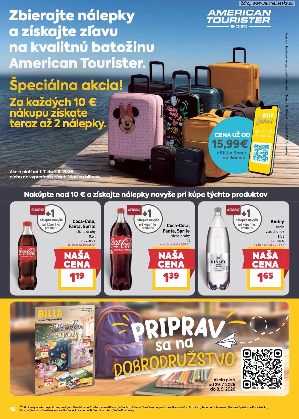 Leták Billa (26. 8. - 1. 9. 2026) - strana 20 z 25