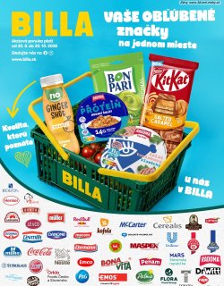 Leták Billa 30. 9. - 20. 10. 2026 Katalóg BILLA Partners