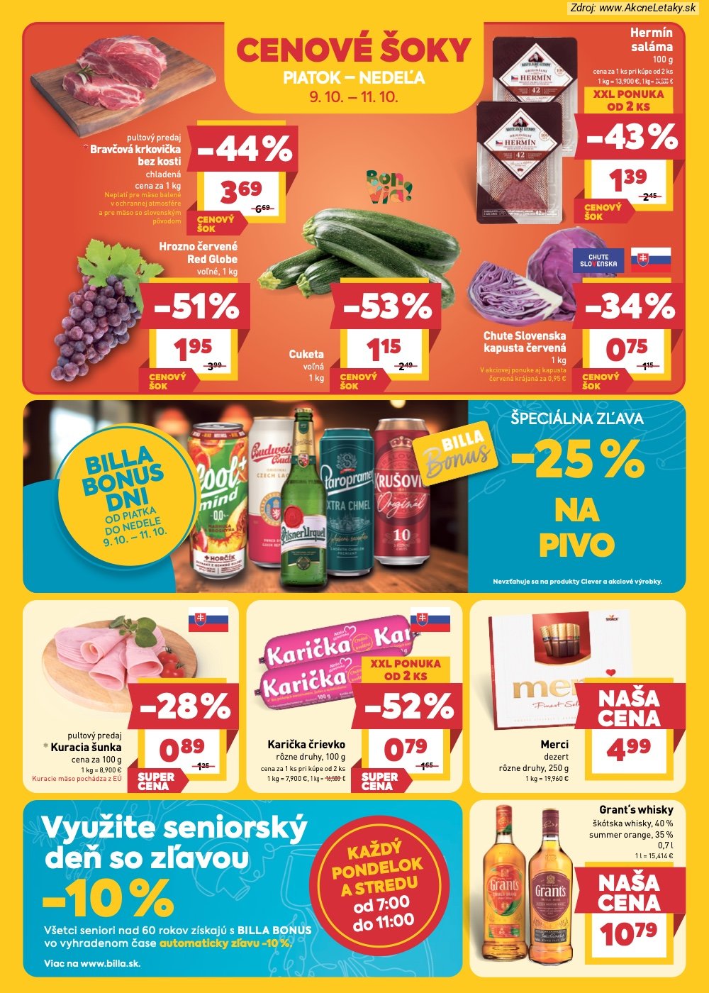 Leták Billa - strana 20