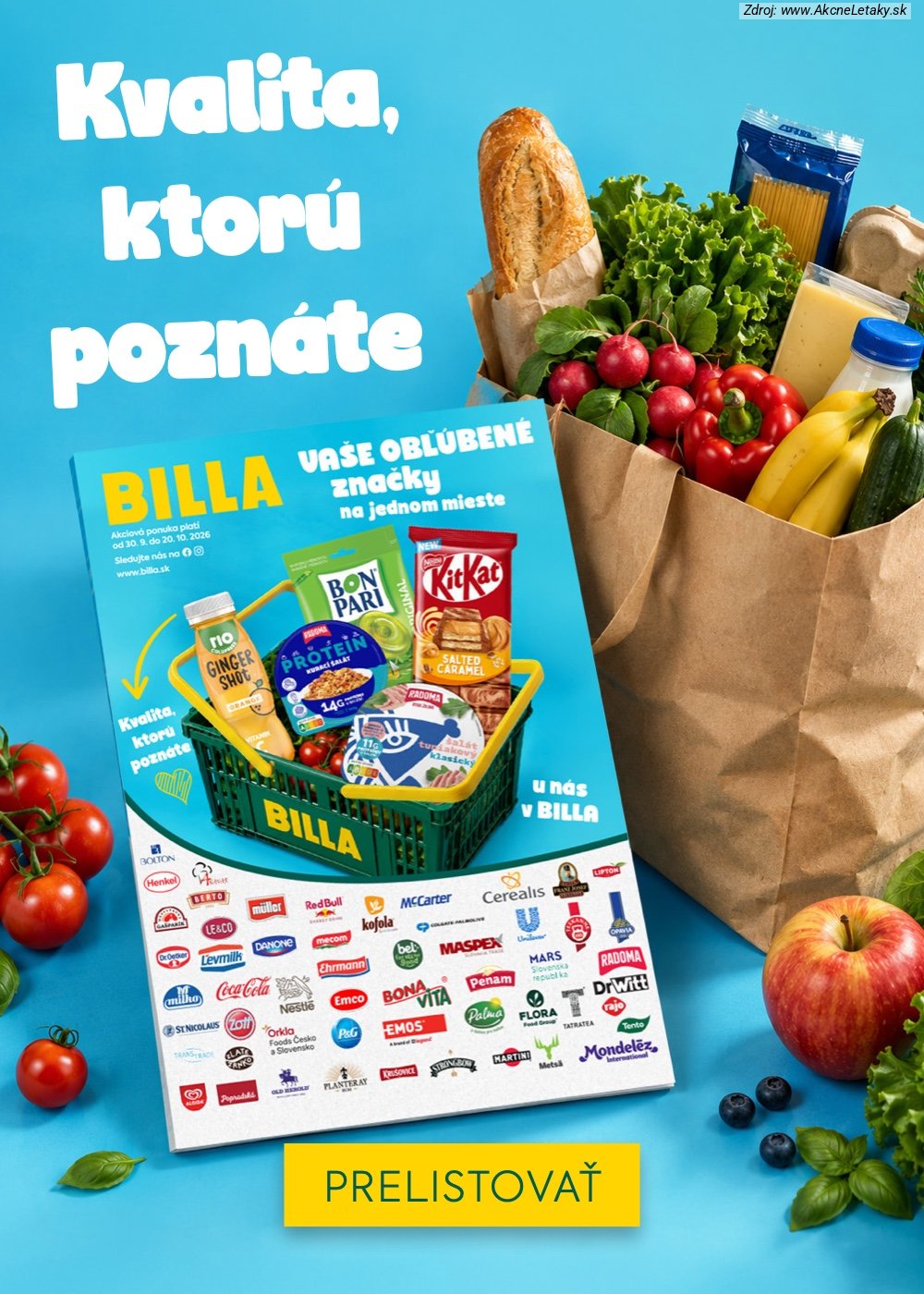 Leták Billa (7. 10. - 13. 10. 2026) - strana 23 z 25