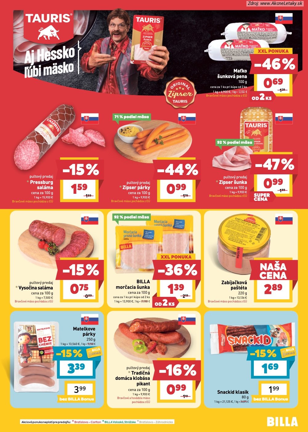 Leták Billa (7. 10. - 13. 10. 2026) - strana 5 z 25