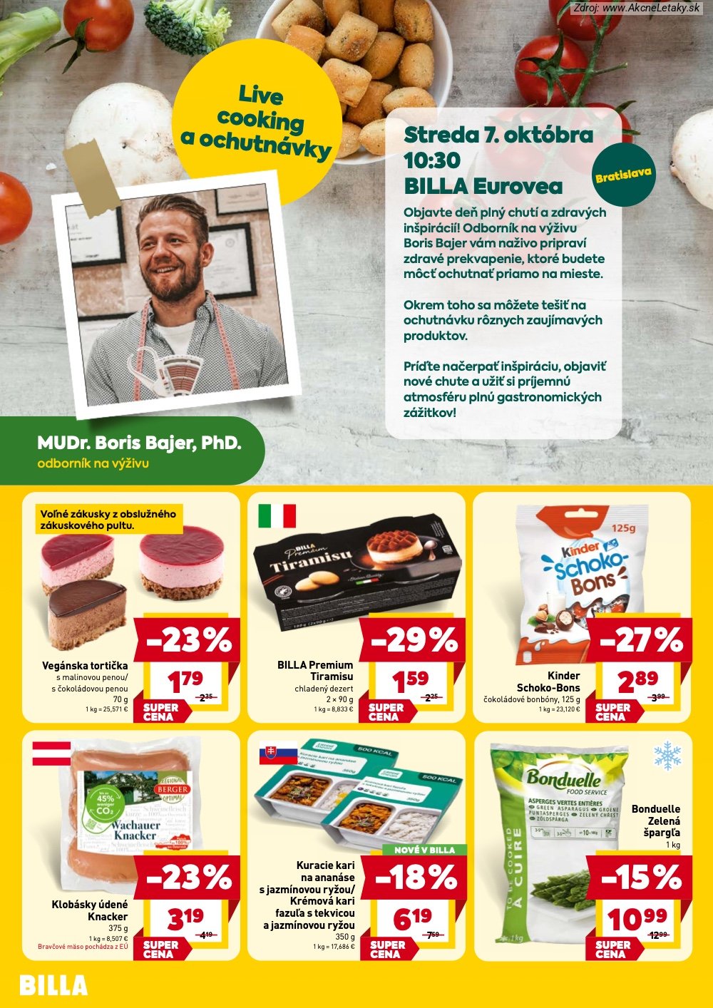 Leták Billa (7. 10. - 20. 10. 2026) - strana 2 z 4