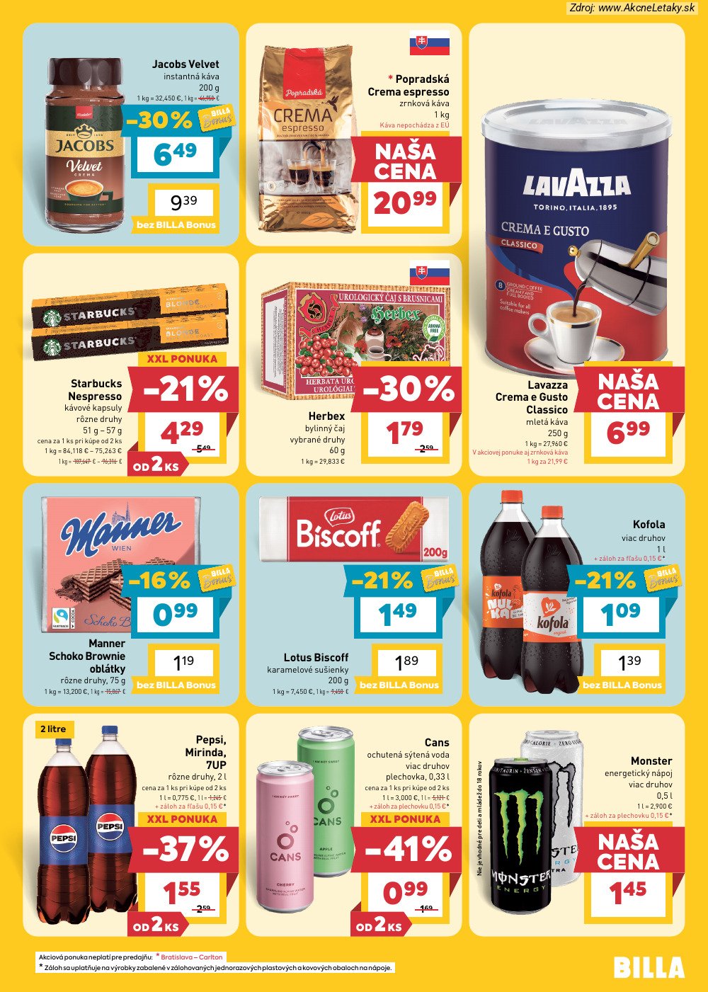 Leták Billa (14. 10. - 20. 10. 2026) - strana 19 z 33