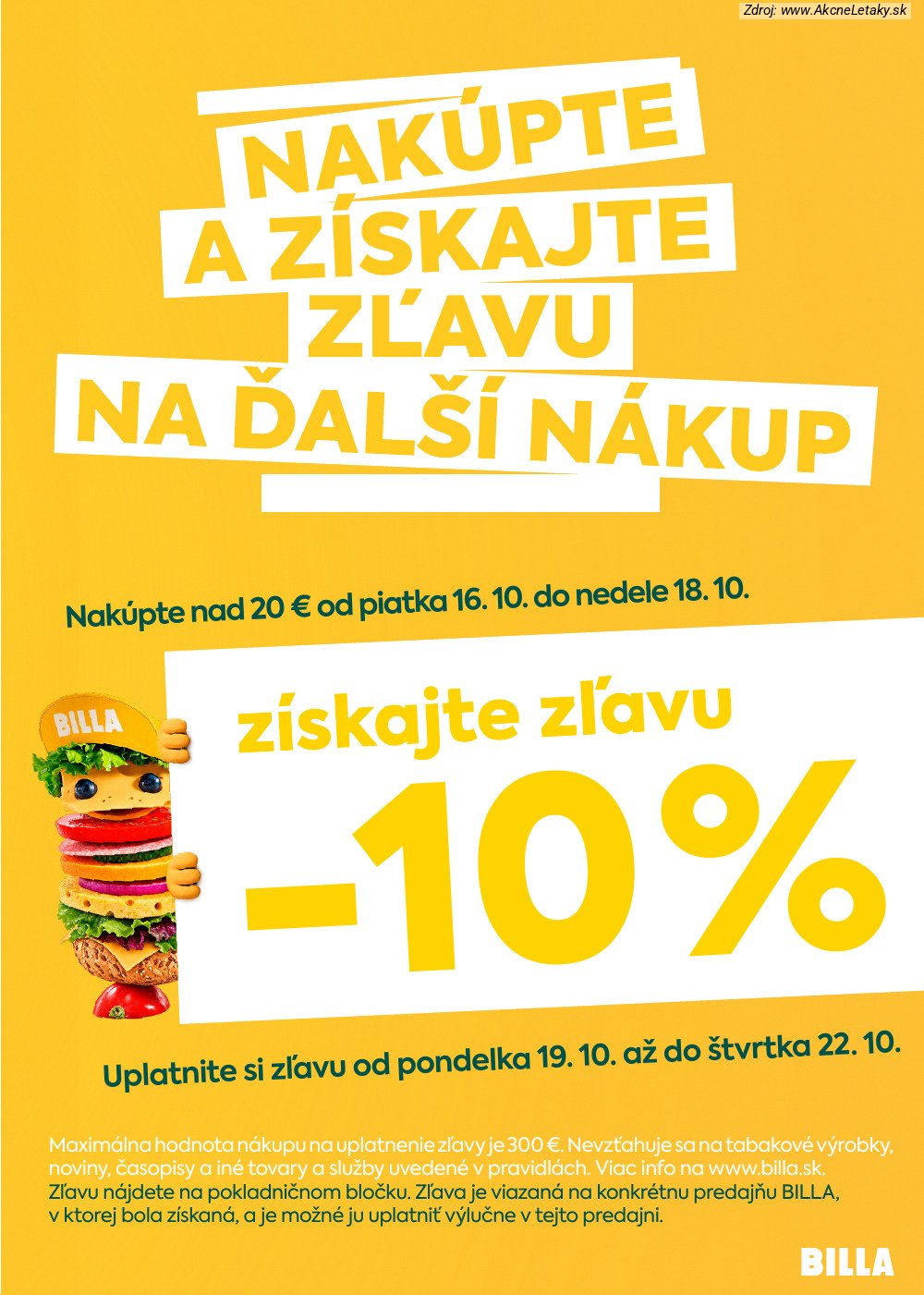 Leták Billa - strana 3