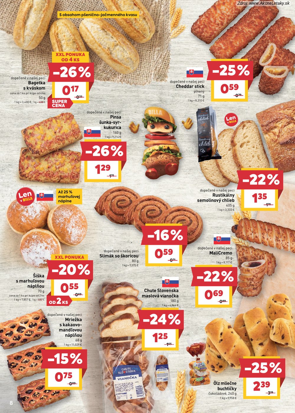 Leták Billa (21. 10. - 27. 10. 2026) - strana 8 z 28