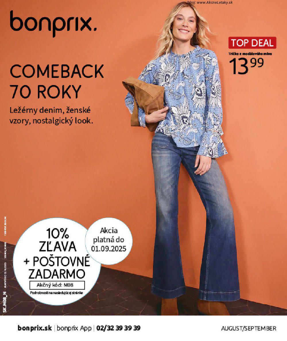 Leták BonPrix - strana 1