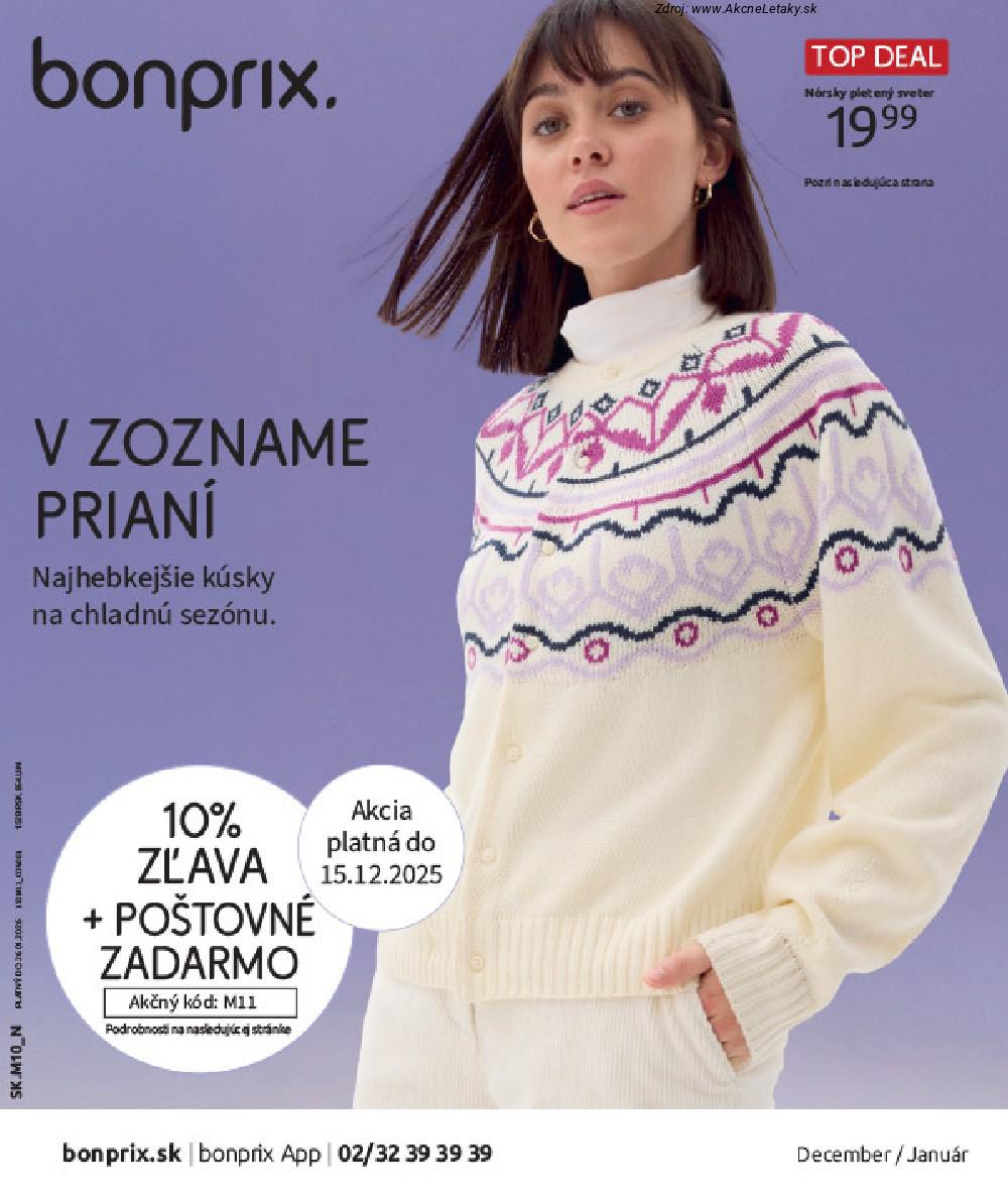 Leták BonPrix - strana 1