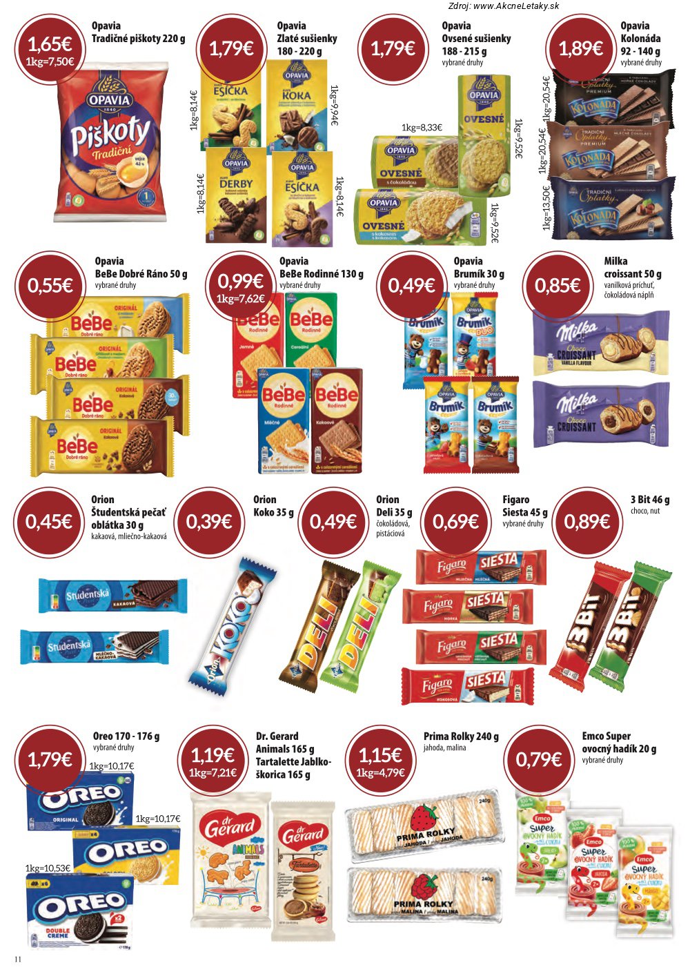 Leták CBA Komfos (5. 3. - 18. 3. 2026) - strana 11 z 32