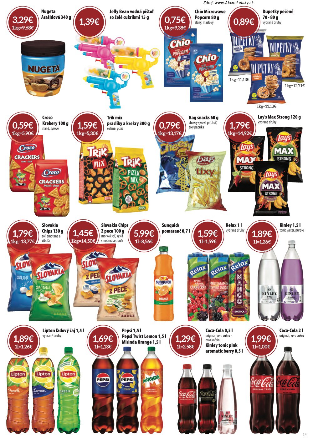 Leták CBA Komfos (5. 3. - 18. 3. 2026) - strana 14 z 32