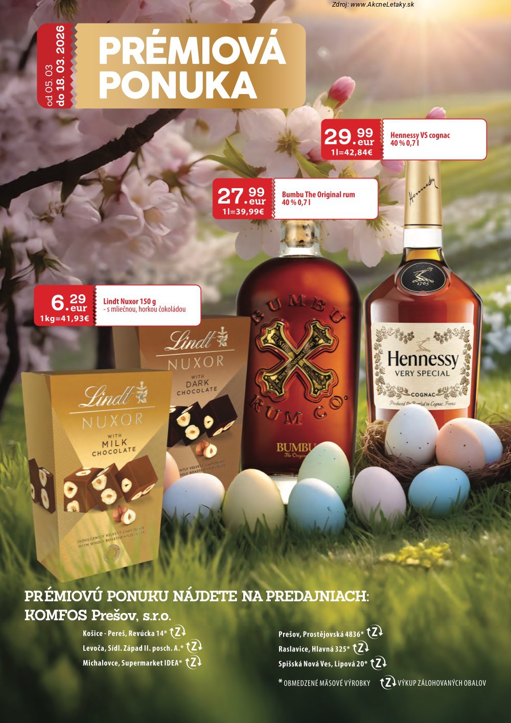 Leták CBA Komfos (5. 3. - 18. 3. 2026) - strana 27 z 32