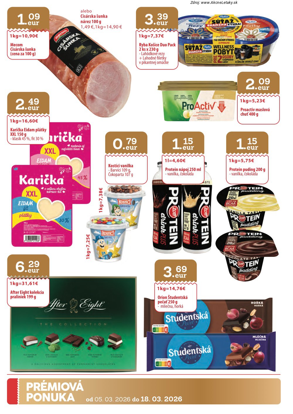 Leták CBA Komfos (5. 3. - 18. 3. 2026) - strana 30 z 32