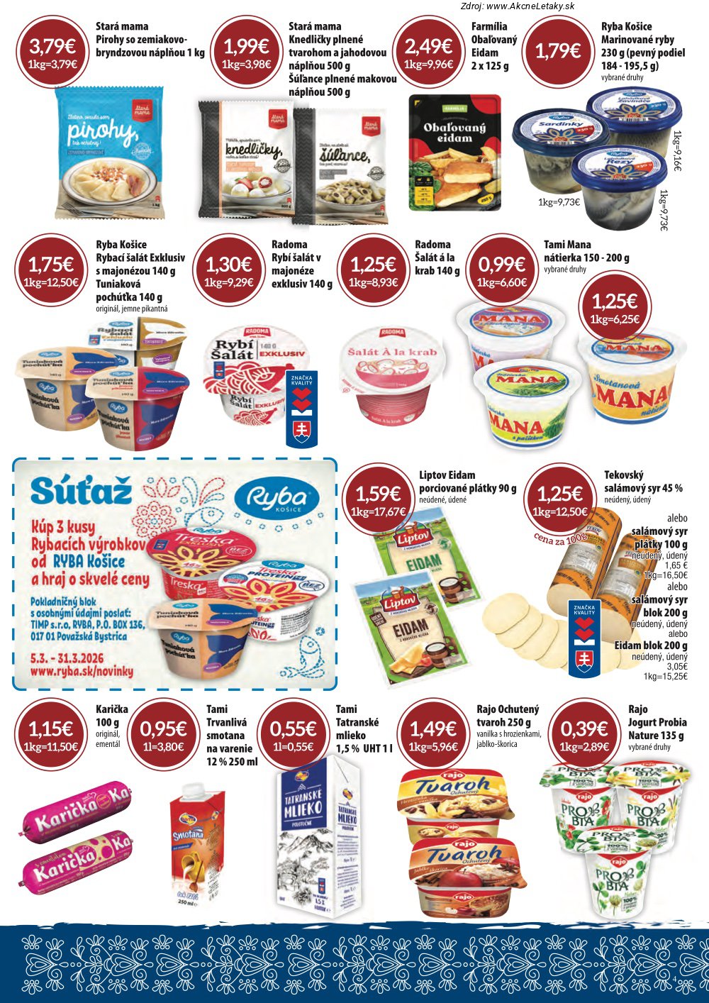 Leták CBA Komfos (5. 3. - 18. 3. 2026) - strana 4 z 32