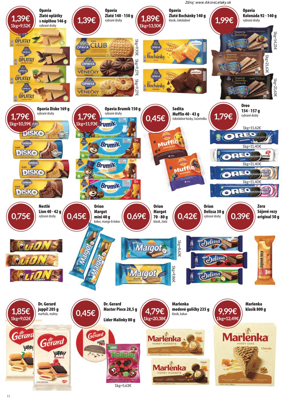 Leták CBA Komfos - strana 11