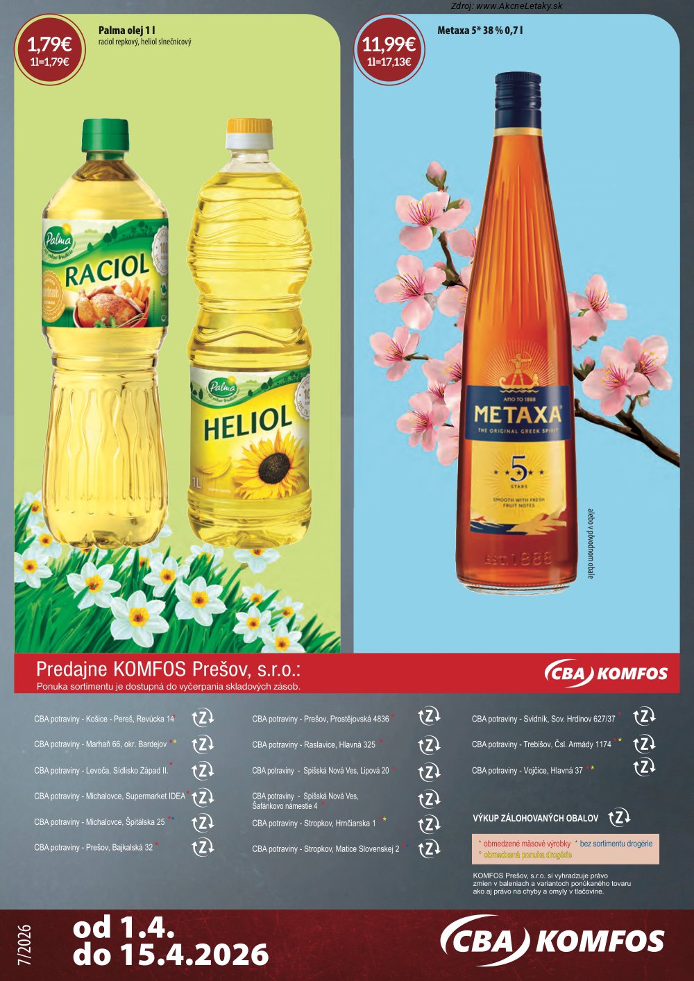 Leták CBA Komfos - strana 24