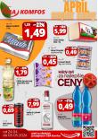 Leták CBA Komfos 24. 4. - 5. 5. 2026 Super ceny