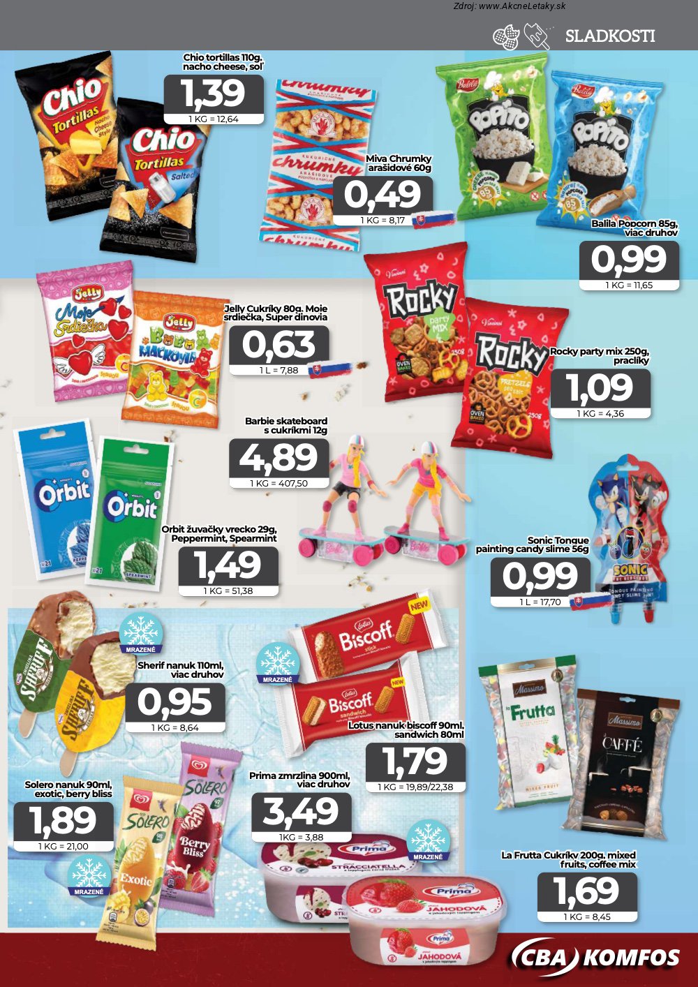 Leták CBA Komfos - strana 11