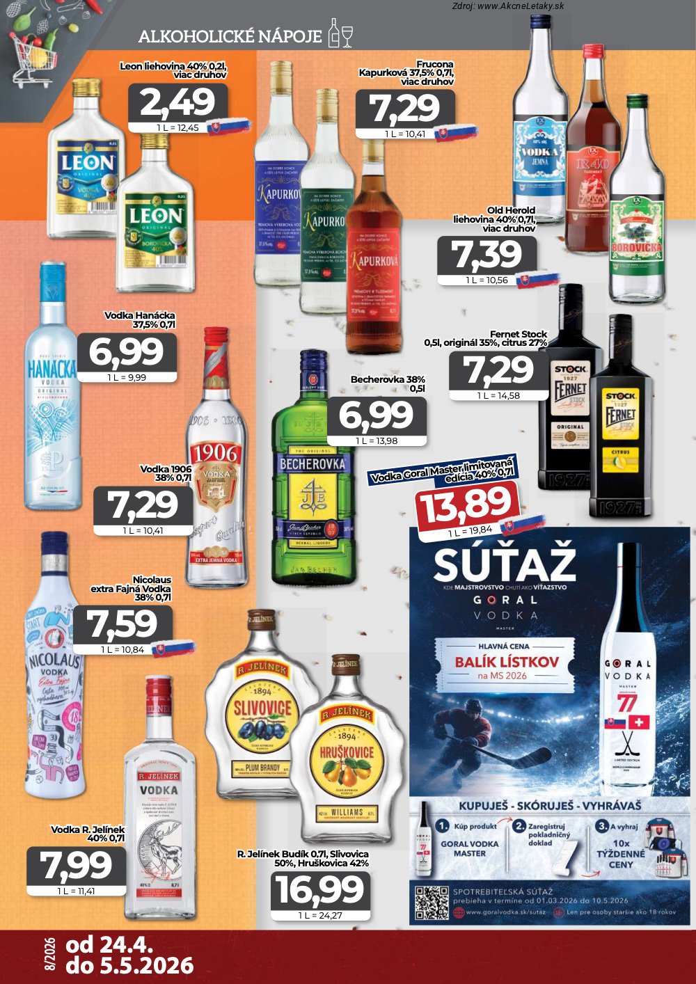 Strana 4 - leták  (24. 4. - 5. 5. 2026)