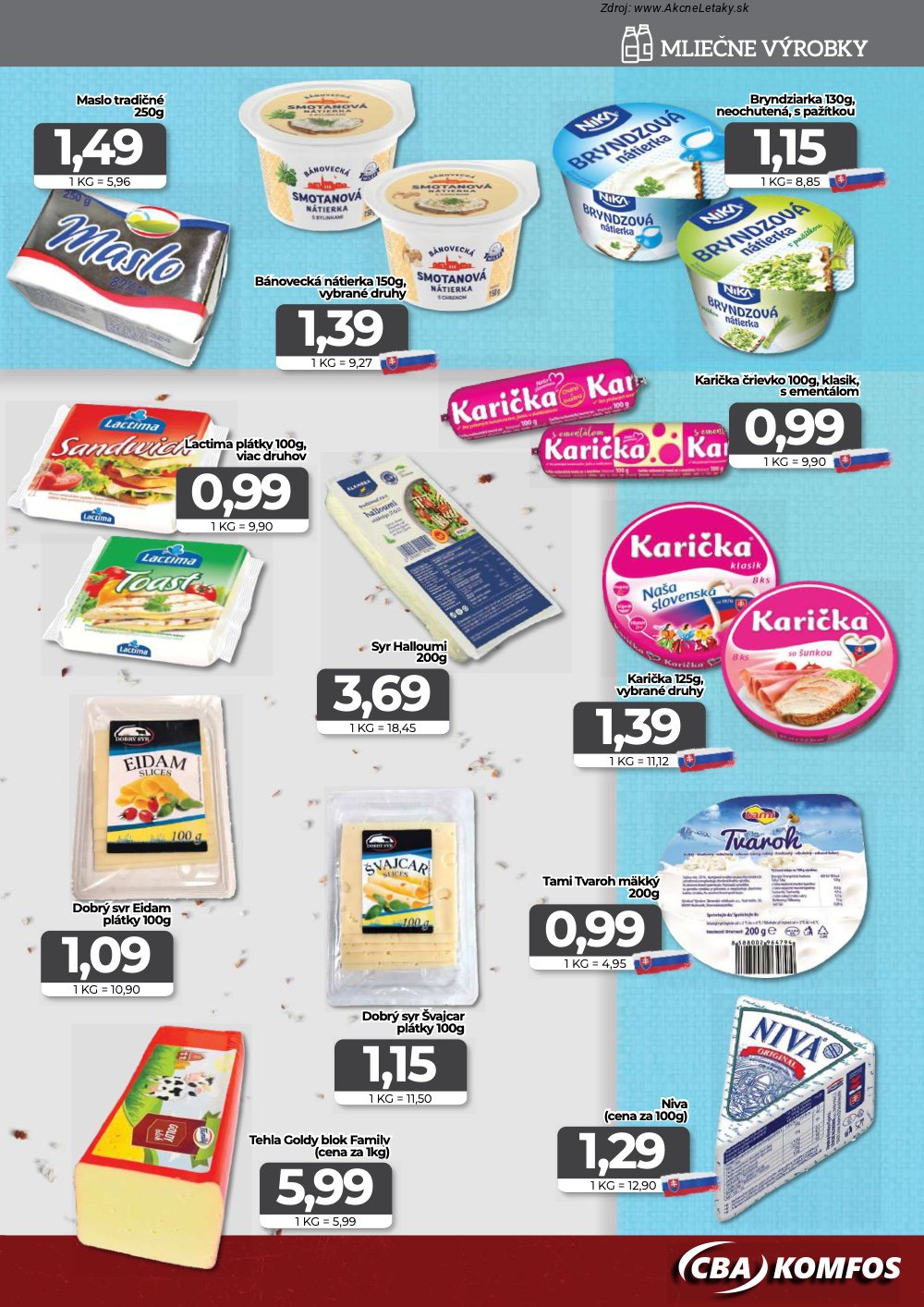 Leták CBA Komfos - strana 5