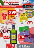 Leták CBA Komfos 7. 5. - 20. 5. 2026 Cash&Carry - Spišská Nová Ves