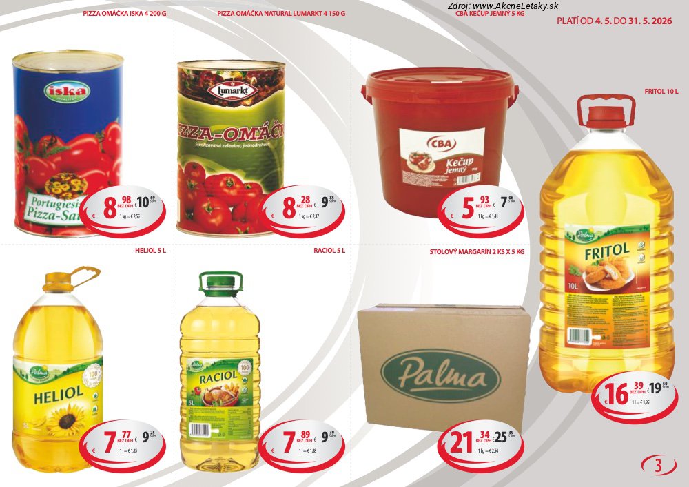 Leták CBA Komfos (4. 5. - 31. 5. 2026) - strana 3 z 6