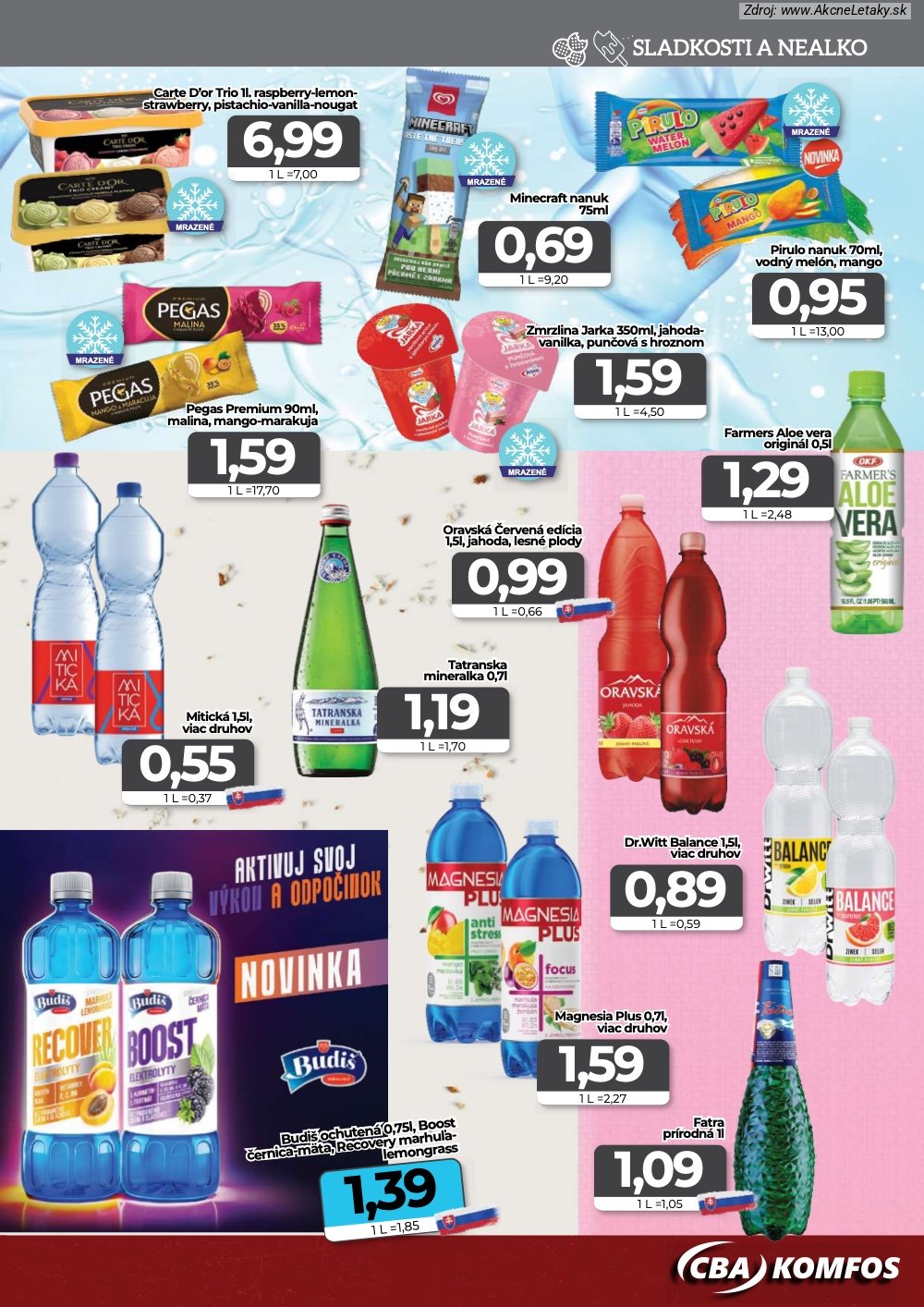 Leták CBA Komfos (22. 5. - 2. 6. 2026) - strana 11 z 16