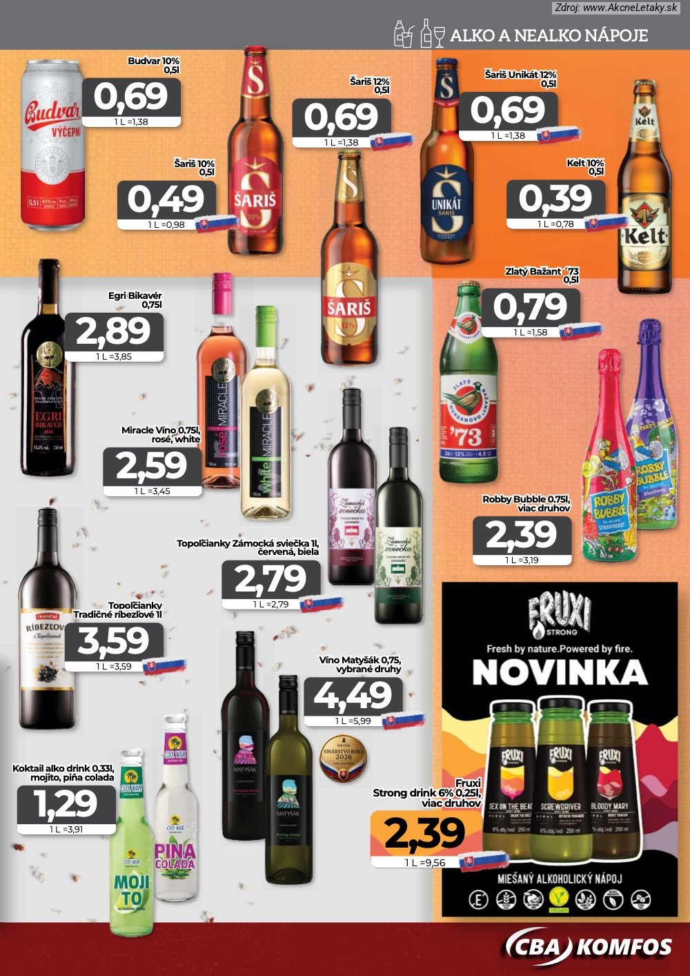 Leták CBA Komfos - strana 13