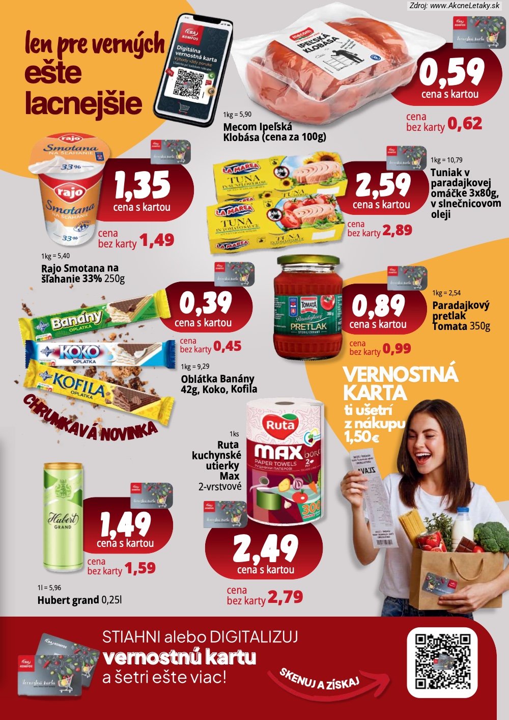 Leták CBA Komfos (20. 8. - 26. 8. 2026) - strana 15 z 16
