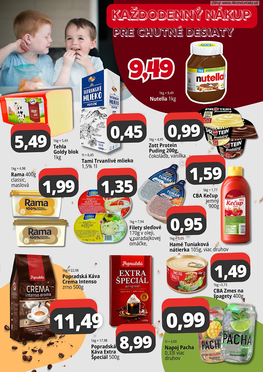 Leták CBA Komfos (1. 9. - 30. 9. 2026) - strana 2 z 4