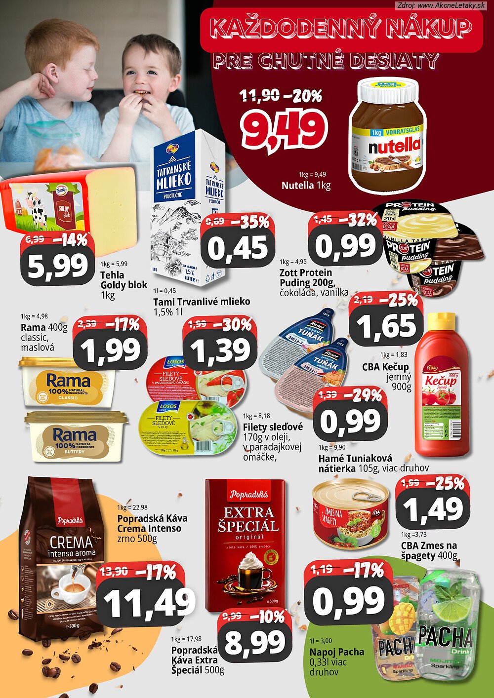 Leták CBA Komfos (1. 9. - 30. 9. 2026) - strana 2 z 4
