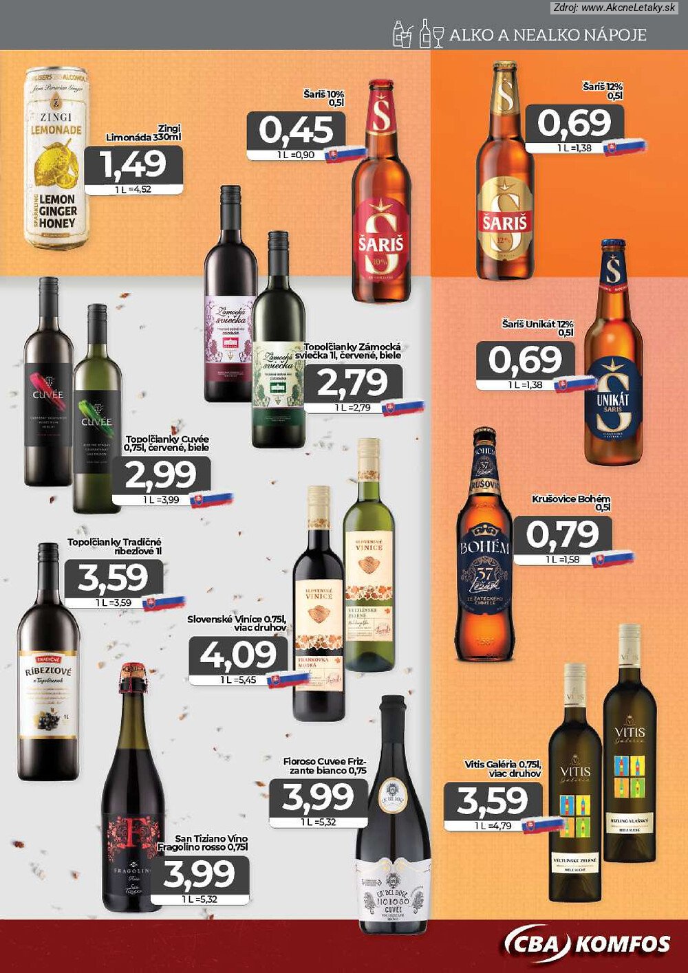 Leták CBA Komfos - strana 13