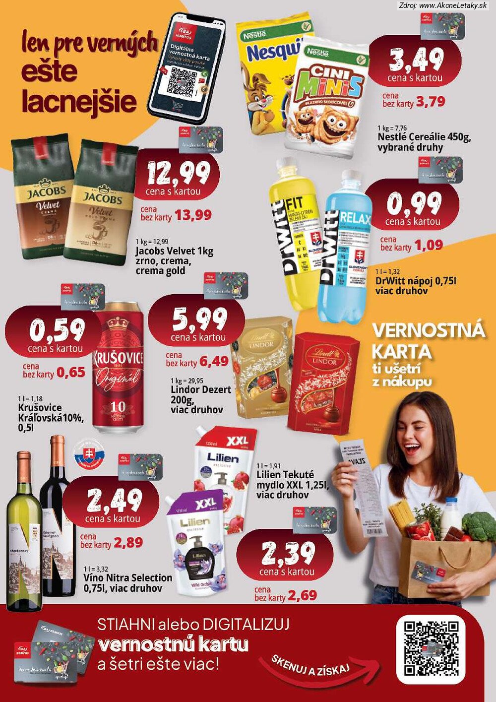 Strana 44 - leták CBA Komfos (18. 9. - 29. 9. 2026)