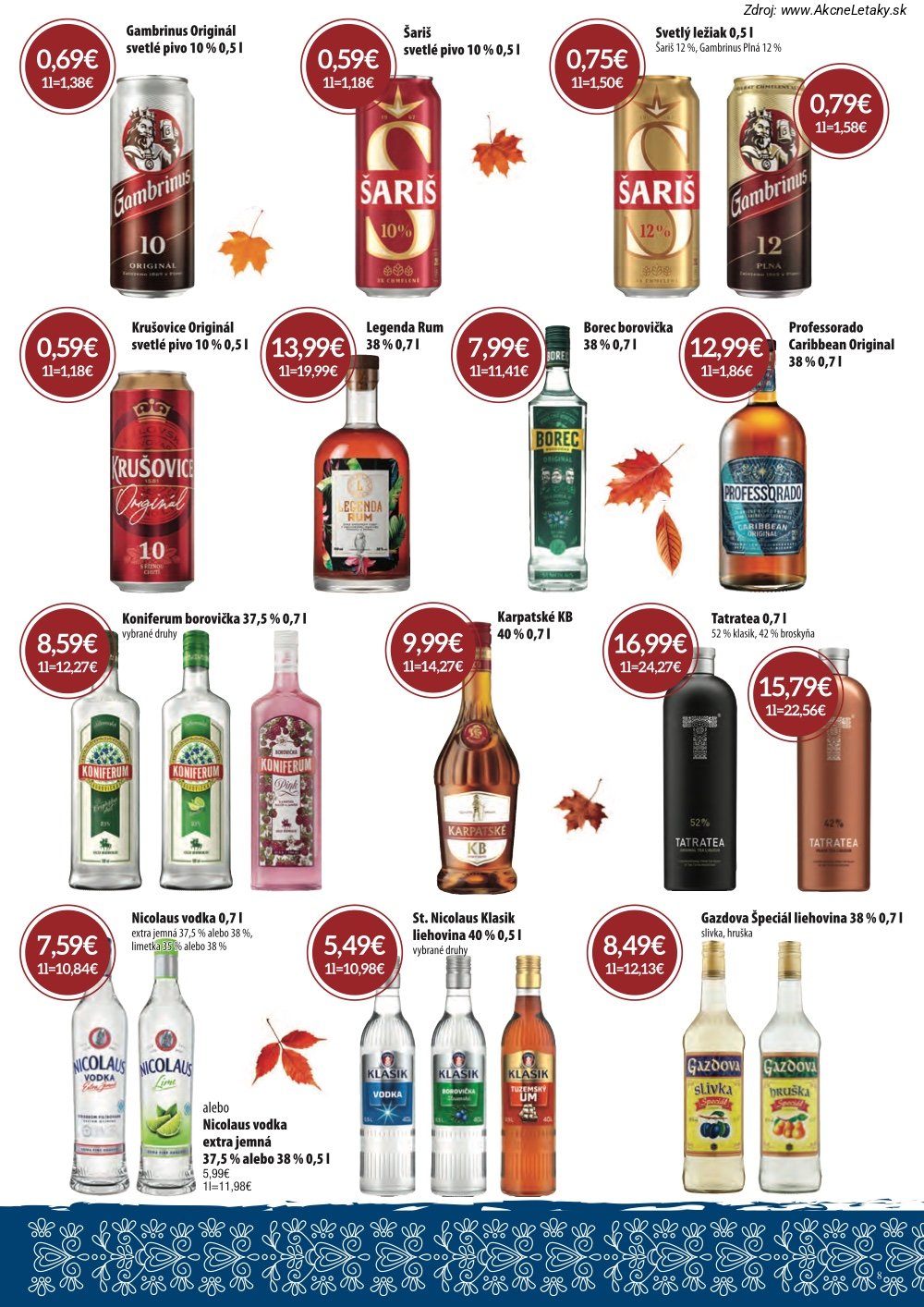 Leták CBA Komfos (1. 10. - 14. 10. 2026) - strana 8 z 32