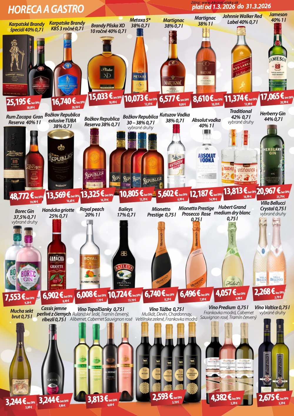 Leták CBA VEREX (1. 3. - 31. 3. 2026) - strana 2 z 3