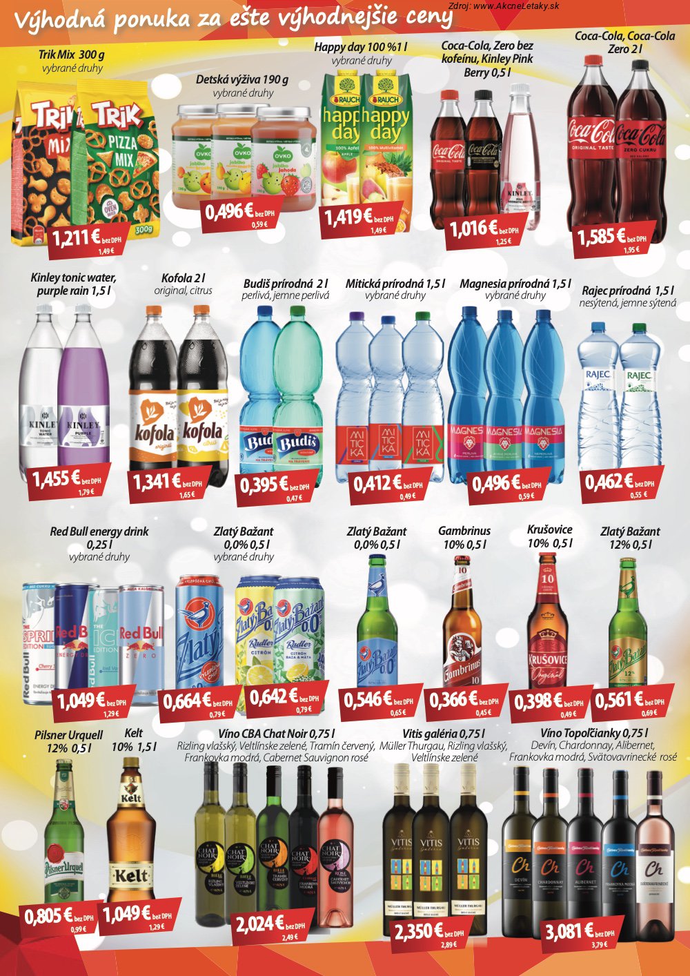 Leták CBA VEREX (5. 3. - 18. 3. 2026) - strana 2 z 3