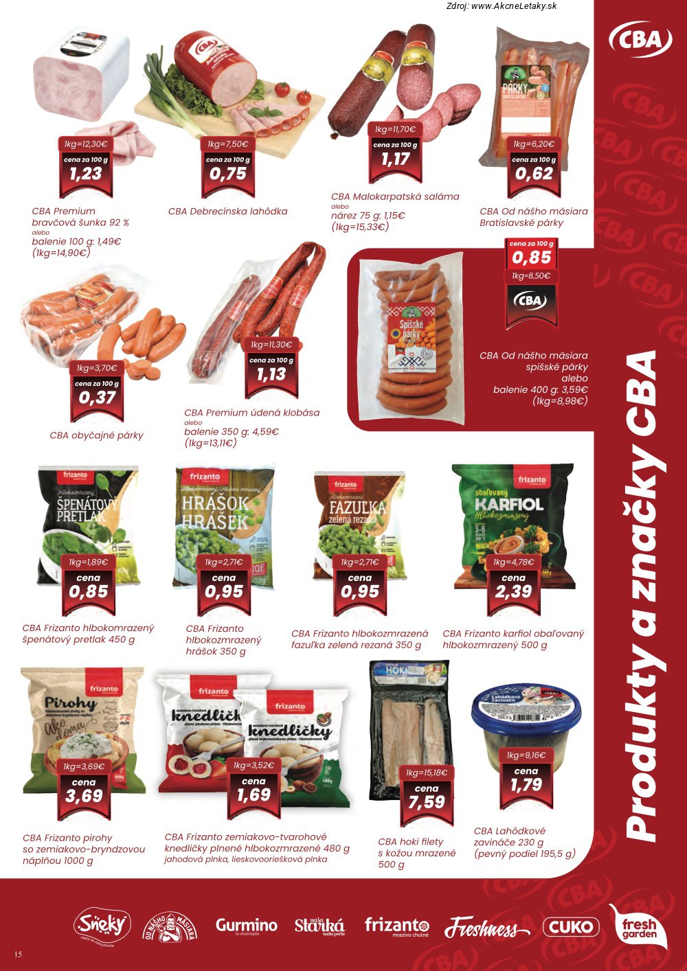 Leták CBA VEREX (5. 3. - 18. 3. 2026) - strana 15 z 32