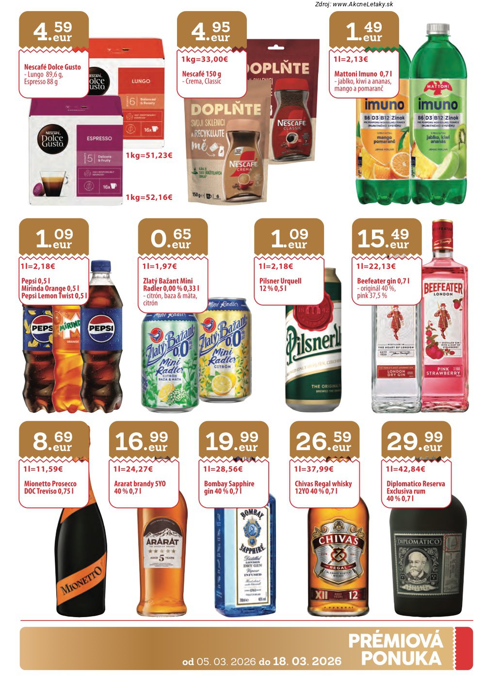 Leták CBA VEREX (5. 3. - 18. 3. 2026) - strana 31 z 32