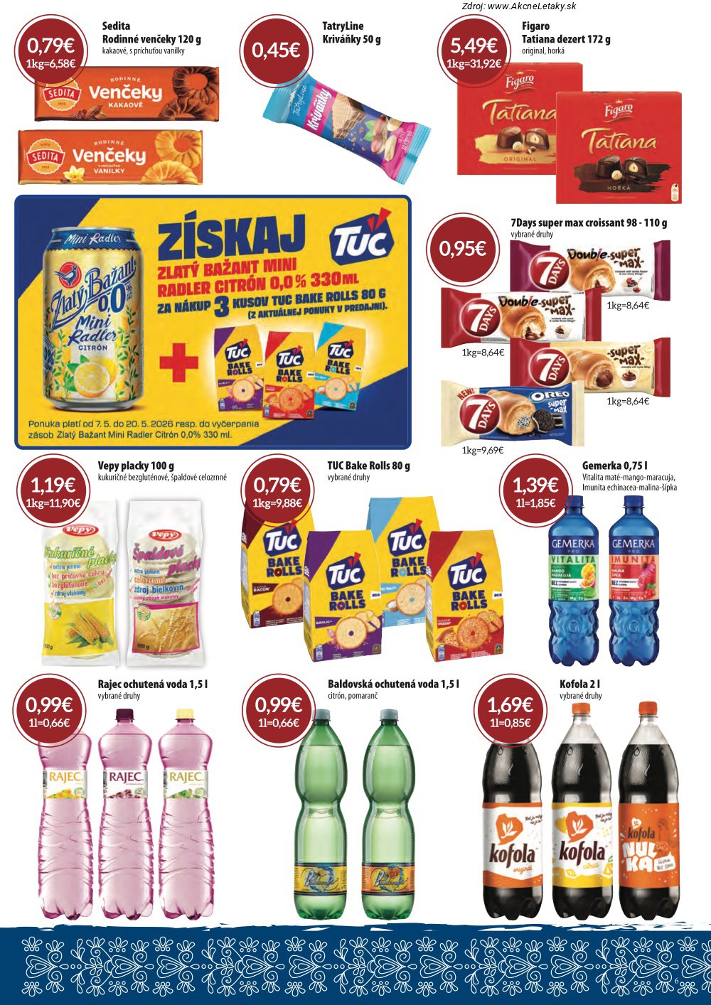 Leták CBA VEREX (7. 5. - 20. 5. 2026) - strana 6 z 32