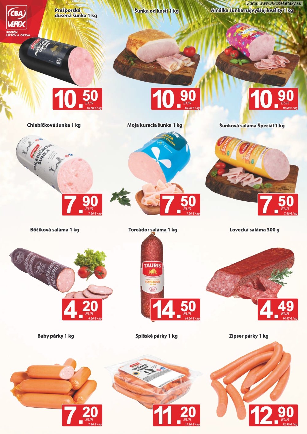 Leták CBA VEREX (16. 7. - 5. 8. 2026) - strana 2 z 12