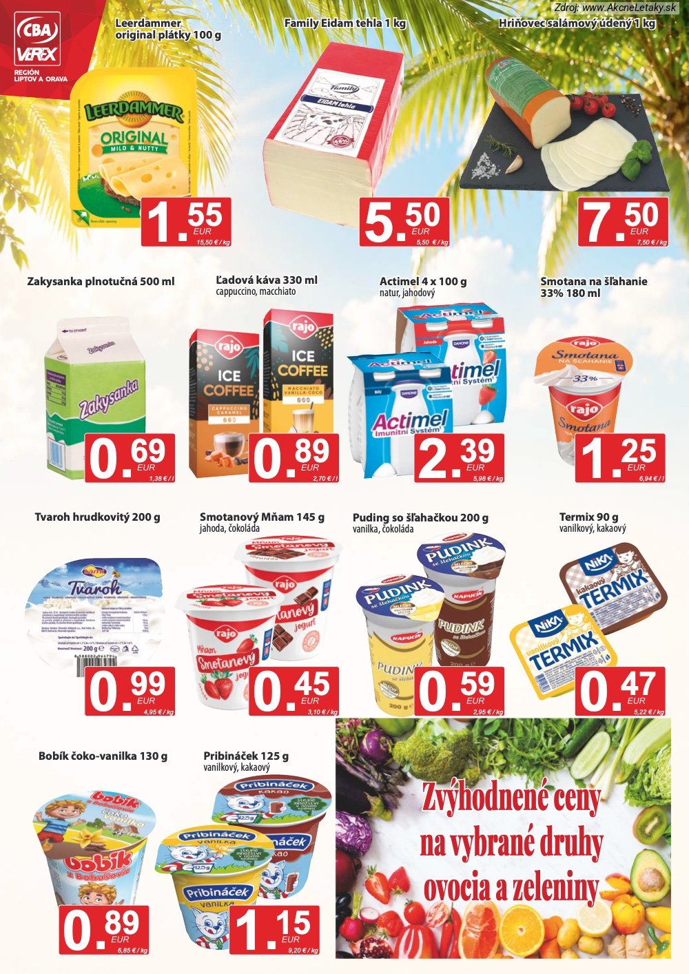 Leták CBA VEREX (16. 7. - 5. 8. 2026) - strana 6 z 12