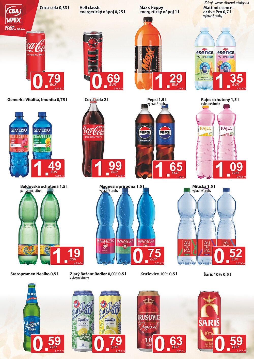 Leták CBA VEREX - strana 10