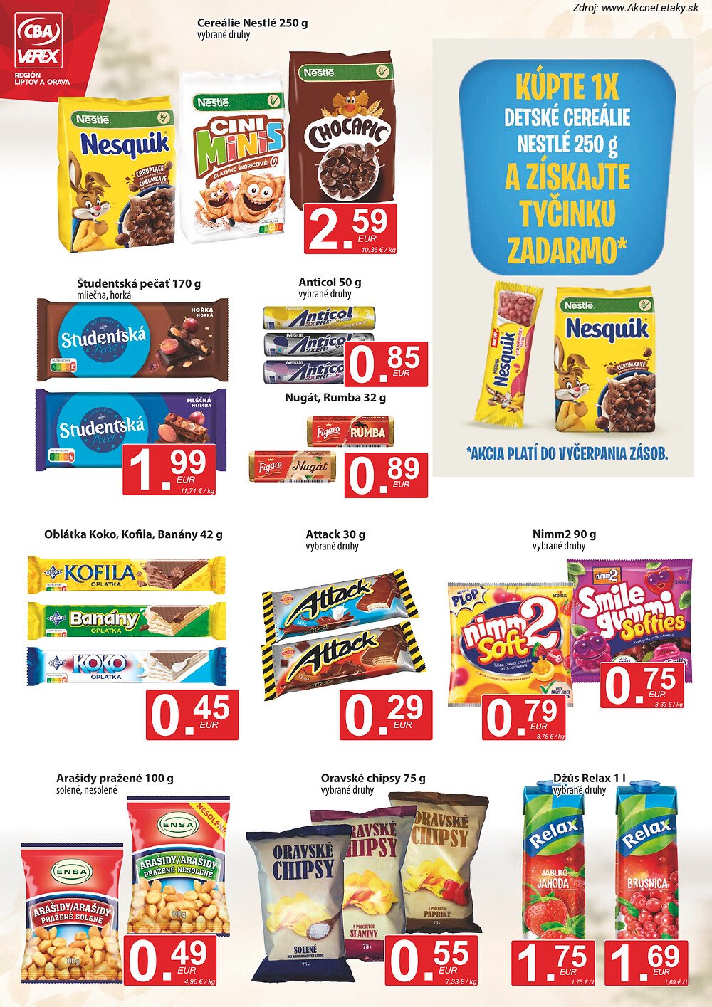 Leták CBA VEREX - strana 8