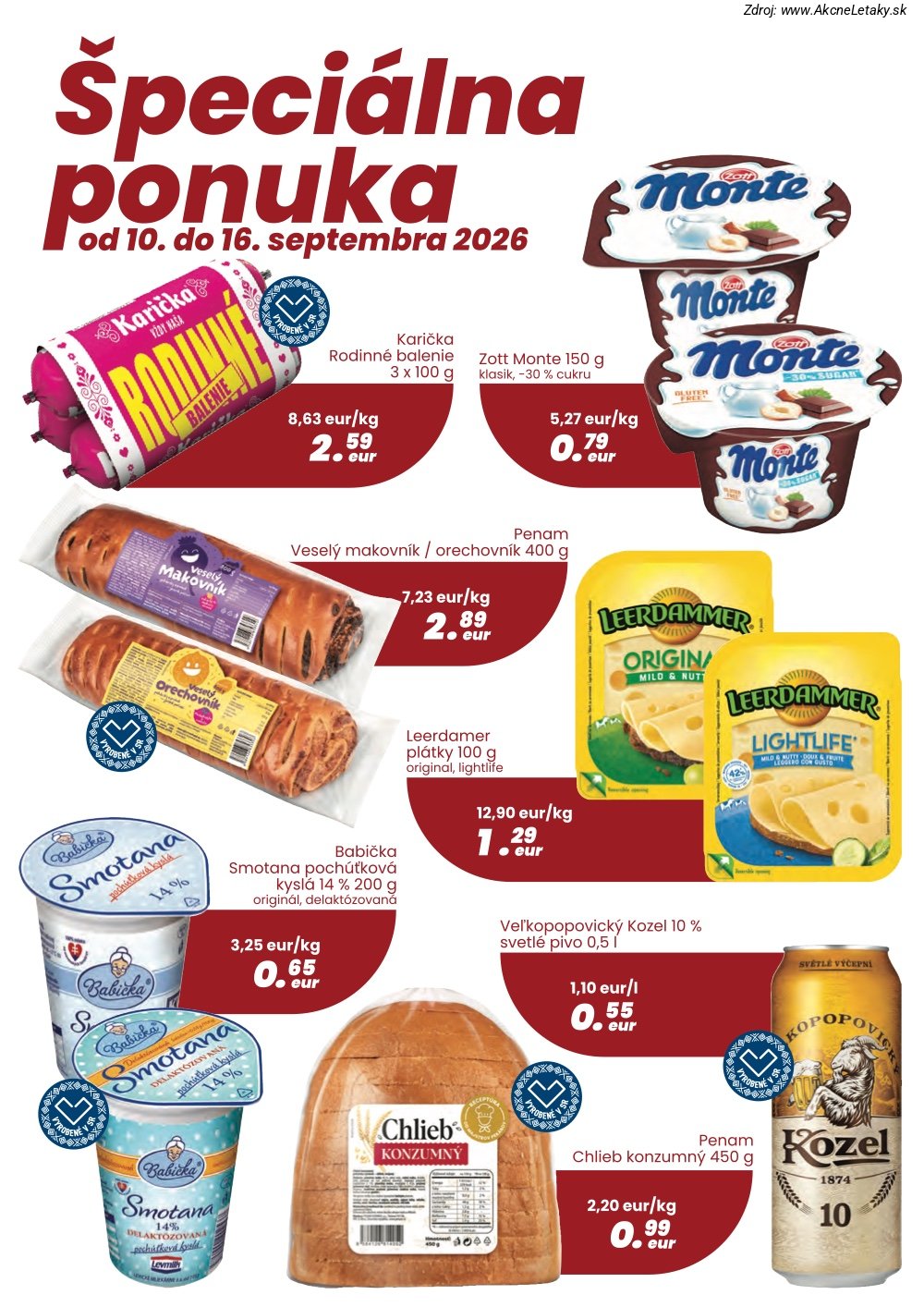 Leták CBA VEREX (3. 9. - 16. 9. 2026) - strana 13 z 24