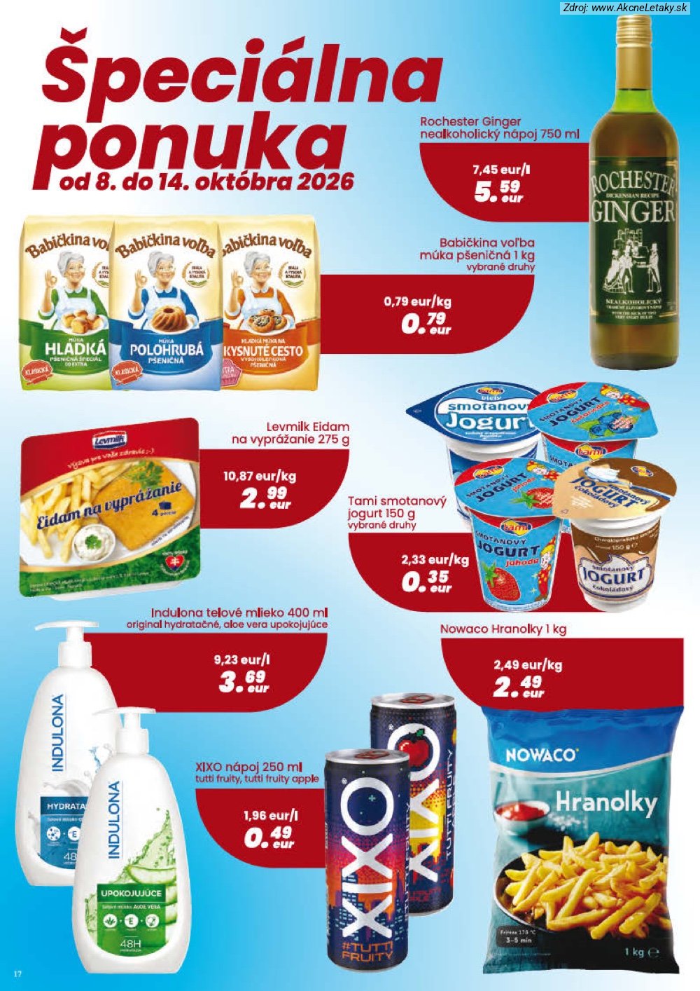 Leták CBA VEREX (1. 10. - 14. 10. 2026) - strana 17 z 32