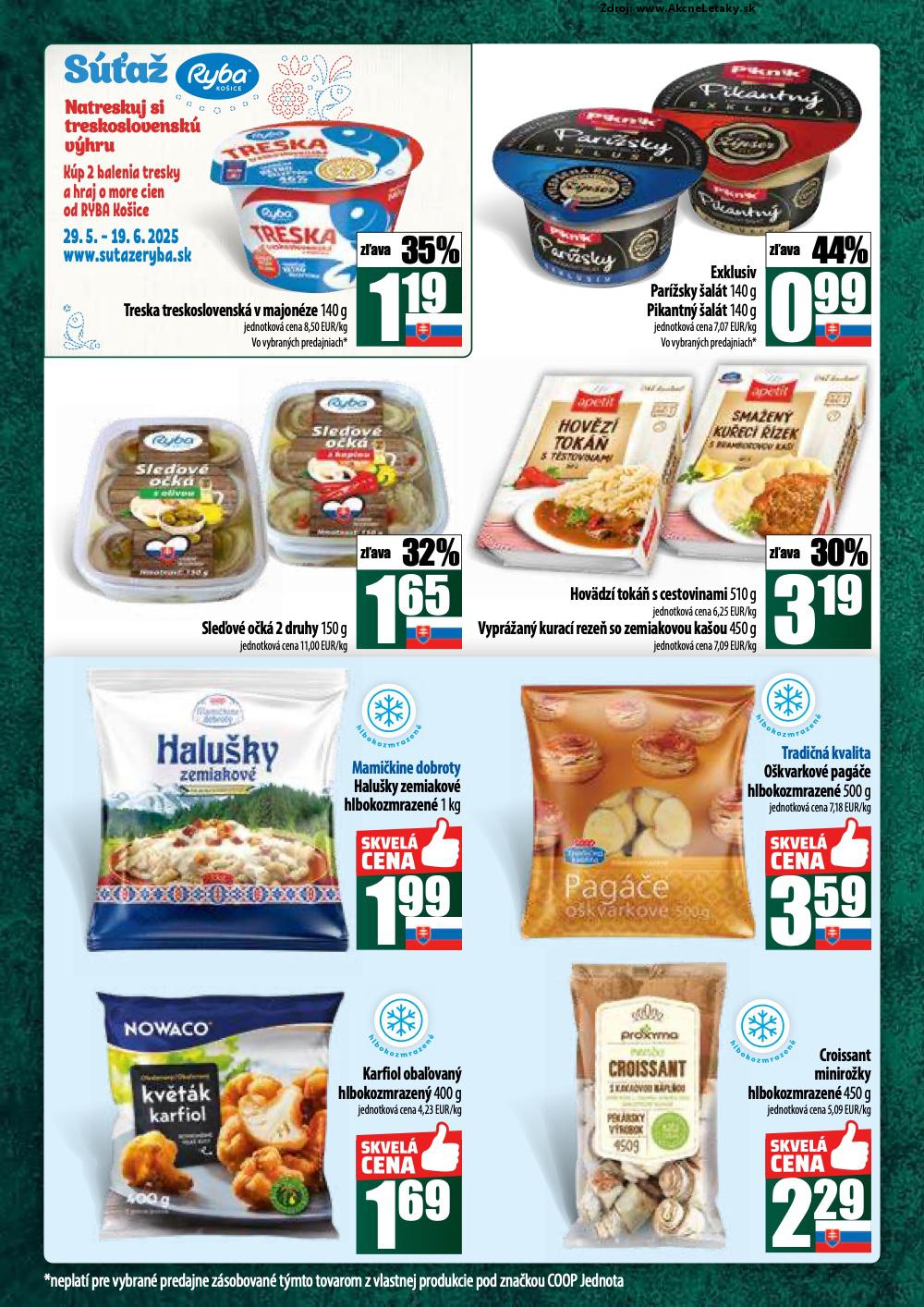 Leták COOP Jednota (29. 5. - 4. 6. 2025) - strana 10 z 56