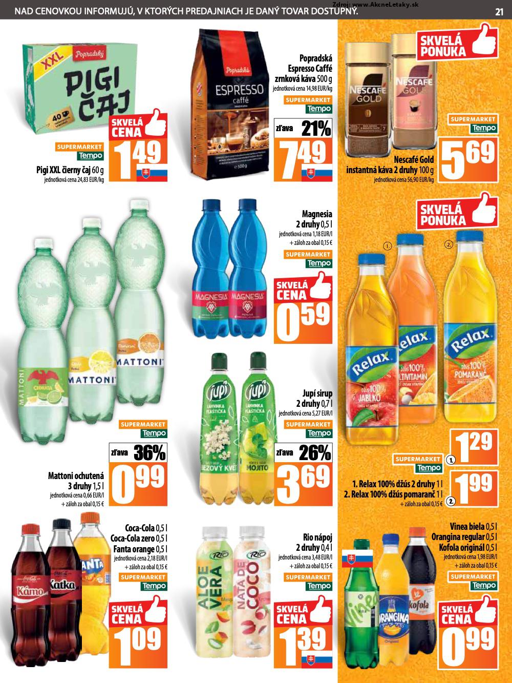 Leták COOP Jednota (29. 5. - 4. 6. 2025) - strana 21 z 28