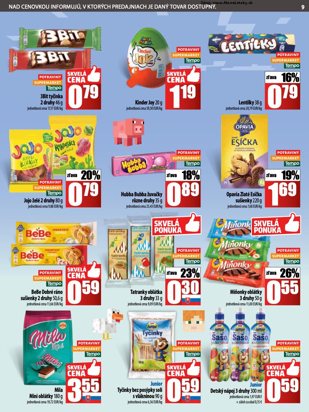 Leták COOP Jednota - strana 9