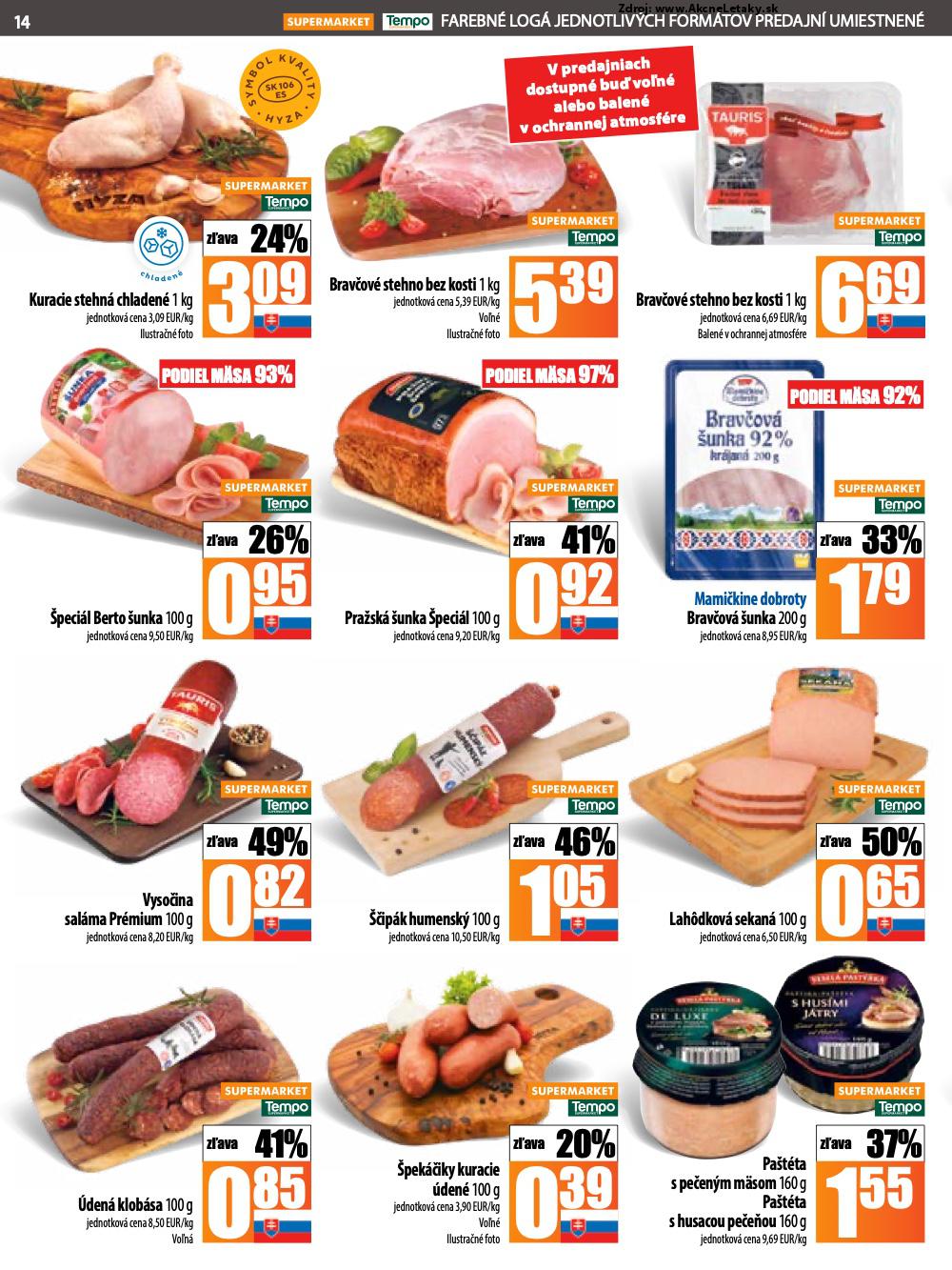 Leták COOP Jednota (5. 6. - 11. 6. 2025) - strana 14 z 28