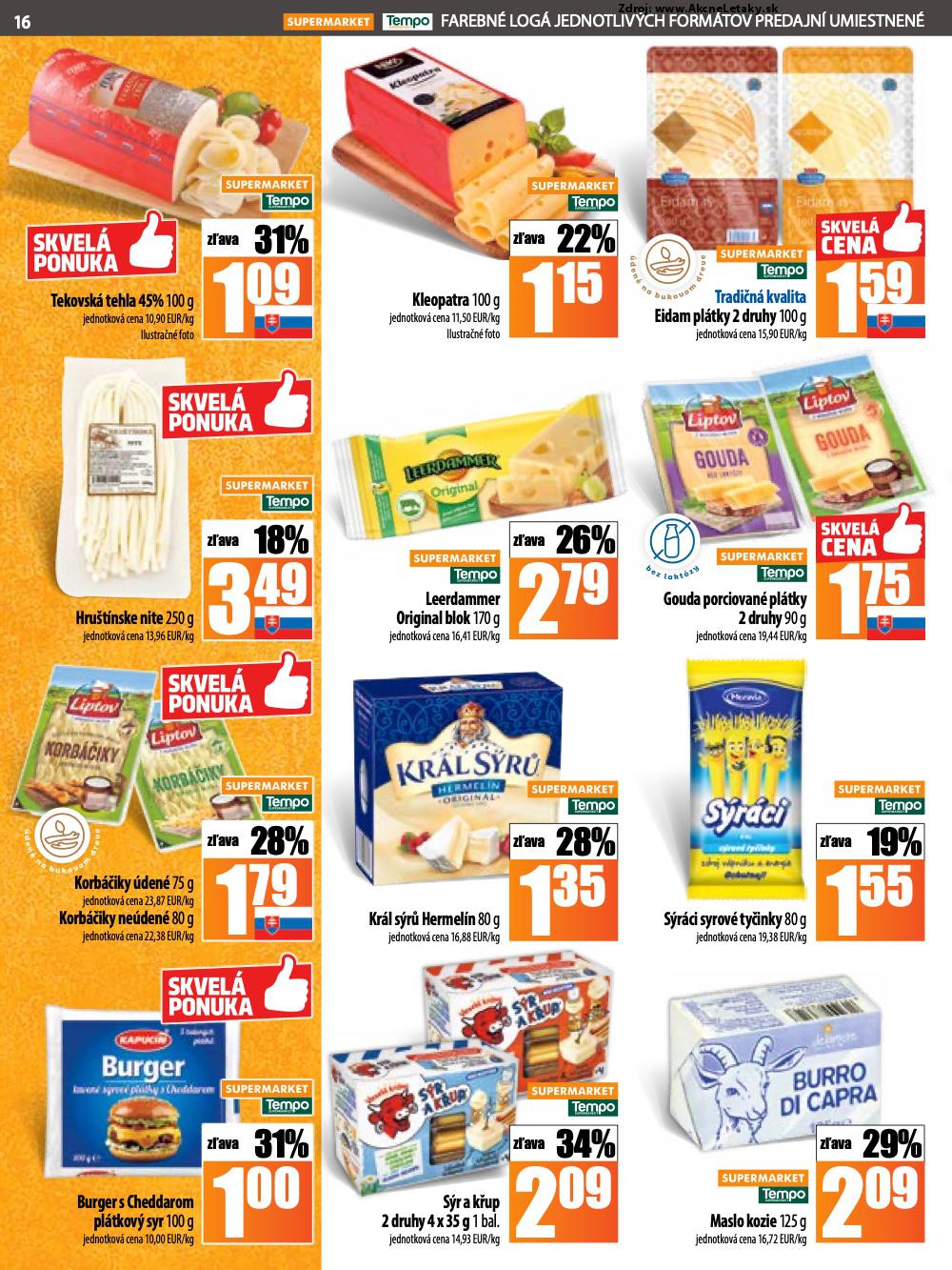 Leták COOP Jednota (5. 6. - 11. 6. 2025) - strana 16 z 28