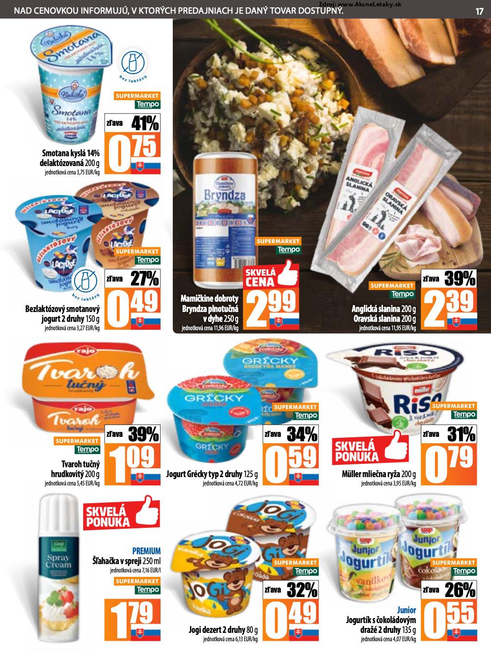 Leták COOP Jednota (5. 6. - 11. 6. 2025) - strana 17 z 28