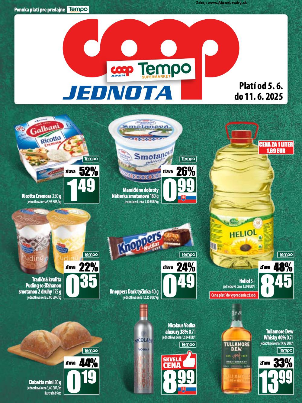 Leták COOP Jednota (5. 6. - 11. 6. 2025) - strana 25 z 28